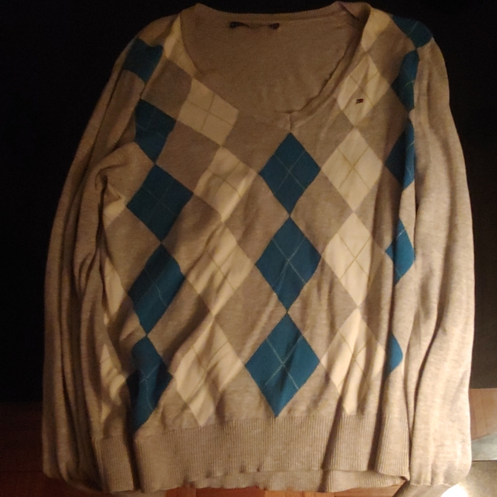 Argyle sweater